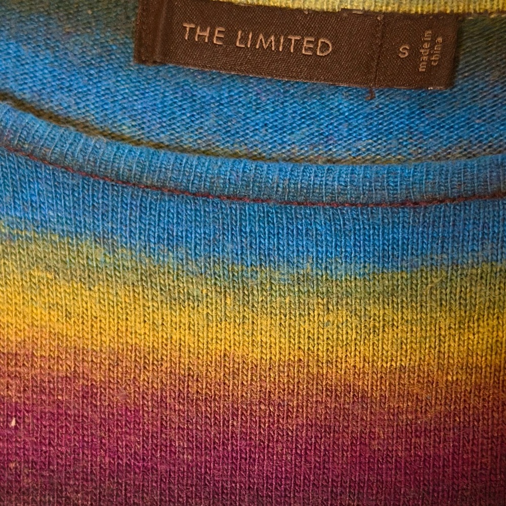 The Limited Colorful Striped Sweater Size Small—#122 - Picture 3 of 5